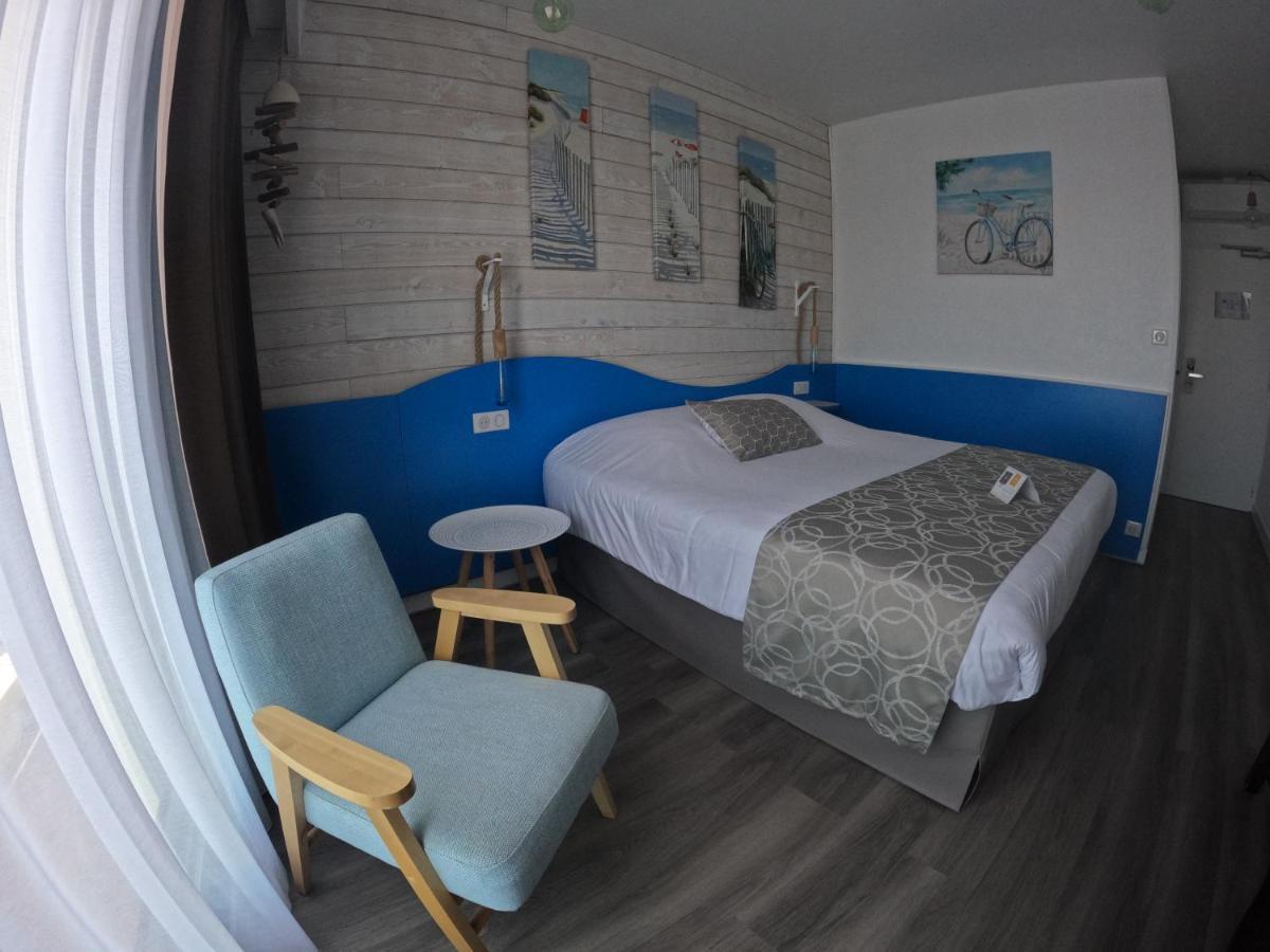Hotel La Cote Oceane- 250 M Plage サン・ジャン·ド・モン エクステリア 写真